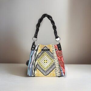 Boho Drawstring Bucket Bag – For Women Who Meditate, Manifest & Misplace